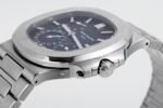 Nautilus 5712-1A 001 SS PPF 1:1 V4+ Best Edition Tiffany & Co Blue Dial on SS Bracelet PPF240 (Free tool) - Image 6