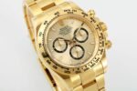 Daytona 126508 Gain Weight YG QF 1:1 Best Edition YG/Black Dial T Crystal Markers On YG Bracelet SH4131 V6 - Image 2