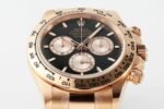 Daytona 126505 Gain Weight RG QF 1:1 Best Edition Bright Black Dial RG Subdial on RG Bracelet SH4131 V6 - Image 4