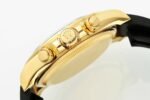 Daytona 126518 QF Gain Weight 1:1 Best Edition Black Dial Gold Subdial Diamonds Markers on Oysterflex Strap SH4131 V11 - Image 6
