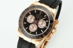 Daytona 126515 QF Gain Weight 1:1 Best Edition Black Dial RG Subdial Sticks Markers on Oysterflex Strap SH4131 V11 - Image 3