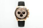 Daytona 126515 QF Gain Weight 1:1 Best Edition RG Dial Black Subdial Sticks Markers on Oysterflex Strap SH4131 V11