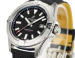 Avenger Chronometer 42mm SS BLSF 1:1 Best Edition Black Dial On Black Nylon Strap A2824 - Image 4