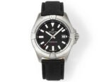 Avenger Chronometer 42mm SS BLSF 1:1 Best Edition Black Dial On Black Nylon Strap A2824