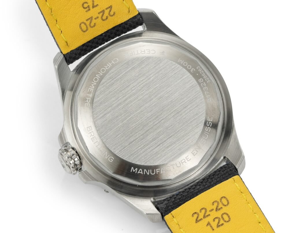Avenger Chronometer 42mm SS BLSF 1:1 Best Edition Black Dial On Black Nylon Strap A2824 - Image 8