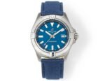 Avenger Chronometer 42mm SS BLSF 1:1 Best Edition Blue Dial On Blue Nylon Strap A2824