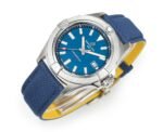 Avenger Chronometer 42mm SS BLSF 1:1 Best Edition Blue Dial On Blue Nylon Strap A2824 - Image 2