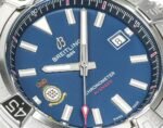 Avenger Chronometer 42mm SS BLSF 1:1 Best Version Blue Dial On SS Bracelet A2824 - Image 5