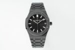 Royal Oak 15500 Black Ceramic APSF 1:1 Best Edition Black Dial on Black Ceramic Bracelet SA4302 Super Clone