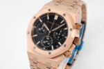 Royal Oak Chrono 26240 SS V2 APSF 1:1 Best Edition Black Dial on SS Bracelet SA4401 Super Clone (Free Sprung) - Image 3