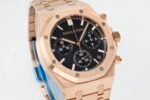 Royal Oak Chrono 26240 SS V2 APSF 1:1 Best Edition Black Dial on SS Bracelet SA4401 Super Clone (Free Sprung) - Image 2