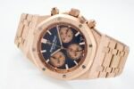 Royal Oak Chrono 26240OR RG V2 APSF 1:1 Best Edition Brown Dial RG Subdial On RG Bracelet SA4401 Super Clone (Free Sprung) - Image 4