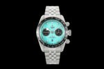 Black Bay Chrono M79360N SS ZF 1:1 Best Edition Tiffany Blue Dial On SS Bracelet DD7750