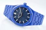 Royal Oak 15500 Blue Ceramic APSF 1:1 Best Edition Blue Dial On Blue Ceramic Bracelet SA4302 Super Clone - Image 4