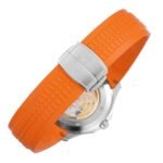 Aquanaut 5968 SS YLF Best Edition Gray Dial on Orange Rubber Strap A520 - Image 9