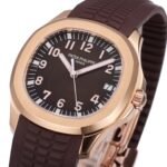 Aquanaut Jumbo 5167R-001 RG PPF 1:1 Best Edition Brown Dial on Brown Rubber Strap Super Clone 26-330 V2 - Image 5