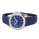 Aquanaut 5168G 42mm SS 3KF 1:1 Best Edition Blue Dial on Blue Rubber Strap A324 Super Clone V2 - Image 7