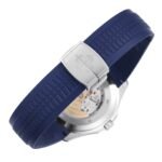 Aquanaut 5168G 42mm SS 3KF 1:1 Best Edition Blue Dial on Blue Rubber Strap A324 Super Clone V2 - Image 9