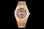 Royal Oak 16204 RG ZF 1:1 Best Edition Skeleton Dial on SS Bracelet A2121