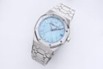 Royal Oak 41mm 15510 SS ZF 1:1 Best Edition Light Blue Textured Dial On SS Bracelet A4302 - Image 3