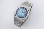 Royal Oak 41mm 15510 SS ZF 1:1 Best Edition Blue Ombre Textured Dial On SS Bracelet A4302 - Image 2