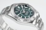 Sky-Dweller 326934 904L SS ZF 1:1 Best Edition Green Dial on SS Bracelet Asian 2824 - Image 3