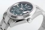 Sky-Dweller 326934 904L SS ZF 1:1 Best Edition Green Dial on SS Bracelet Asian 2824 - Image 7