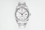 Sky-Dweller 326934 904L SS ZF 1:1 Best Edition White Dial on SS Bracelet Asian 2824