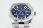 Sky-Dweller 326934 904L SS ZF 1:1 Best Edition Blue Dial on SS Bracelet Asian 2824 - Image 3