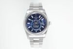 Sky-Dweller 326934 904L SS ZF 1:1 Best Edition Blue Dial on SS Bracelet Asian 2824