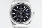 Sky-Dweller 326934 904L SS ZF 1:1 Best Edition Black Dial on SS Bracelet Asian 2824 - Image 2