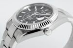 Sky-Dweller 326934 904L SS ZF 1:1 Best Edition Black Dial on SS Bracelet Asian 2824 - Image 7