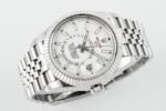 Sky-Dweller 326934 904L SS ZF 1:1 Best Edition White Dial on Jubilee Bracelet Asian 2824 - Image 5