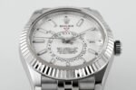 Sky-Dweller 326934 904L SS ZF 1:1 Best Edition White Dial on Jubilee Bracelet Asian 2824 - Image 3