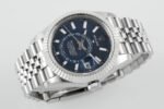 Sky-Dweller 326934 904L SS ZF 1:1 Best Edition Blue Dial on Jubilee Bracelet Asian 2824 - Image 5