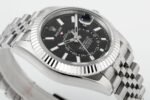 Sky-Dweller 326934 904L SS ZF 1:1 Best Edition Black Dial on Jubilee Bracelet Asian 2824 - Image 7