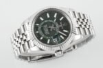 Sky-Dweller 326934 904L SS ZF 1:1 Best Edition Green Dial on Jubilee Bracelet Asian 2824 - Image 5