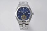 Overseas Tourbillon SS BBS Best Edition Blue Dial on SS Bracelet