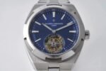 Overseas Tourbillon SS BBS Best Edition Blue Dial on SS Bracelet - Image 2
