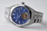 Overseas Tourbillon SS BBS Best Edition Blue Dial on SS Bracelet - Image 3