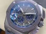 Royal Oak Offshore 43mm 26420 Ceramic Bezel RG APSF 1:1 Best Edition Grey Dial Grey Rubber Strap SA4401 Super Clone - Image 14