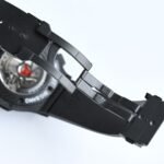 Hublot HBF 44mm black dial black carbon fiber case black rubber strap diameter 4100 - Image 8