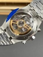 Royal Oak Chrono 26240 SS V2 APSF 1:1 Best Edition Green Dial On SS Bracelet Super Clone 4401 - Image 8