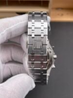 Royal Oak Chrono 26240 SS V2 APSF 1:1 Best Edition Green Dial On SS Bracelet Super Clone 4401 - Image 10