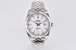 DateJust 126334 904L SS JDF 1:1 Best Edition White Dial Stick Markers on Jubilee 904L SS Bracelet