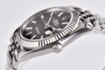 DateJust 41mm 126334 904 SS QF V2 1:1 Best Edition Black Dial Stick Marker On Jubilee Bracelet SH3235 - Image 3