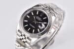 DateJust 41mm 126334 904 SS QF V2 1:1 Best Edition Black Dial Stick Marker On Jubilee Bracelet SH3235 - Image 2