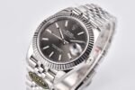 DateJust 41 126334 904L SS V2 VSF 1:1 Best Edition Gray Dial Stick Marker On Jubilee Bracelet DD3235 - Image 2