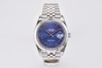DateJust 41mm 126334 904 SS AR+F V2 1:1 Best Edition Blue Dial Roman Markers on Jubilee Bracelet SH3235