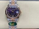ROL - DATEJUST ARF Ladies' 31mm RG Case Purple Dial RG/914LSS Strap Movement 2236